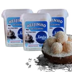 KIT C/3 UN BEIJINHO ARTESANAL PARA PESCA 135GR - JURÉIA PESCA