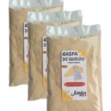 KIT C/3 RASPA DE QUEIJO FINA PARA MASSA DE PESCA - JURÉIA PESCA