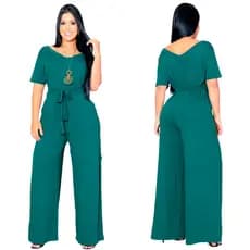 Roupas Femininas Deslumbre-se com Macacão Longo Pantalona do 38 ao 46
