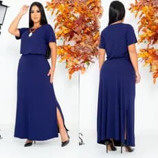Conjunto Longo Saia Pantacourt Acinturado com Bolsos Laterais - Elegância Garantida!