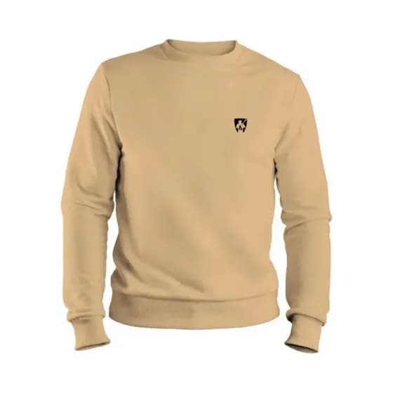 Blusa de Frio sem Capuz Masculina Flanelada Moletom Careca
