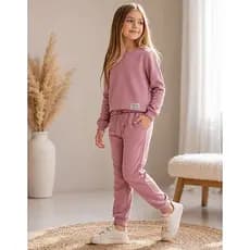 Conjunto Menina Moletom Inverno Casual Confortável