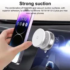 Suporte Magnético Celular á Vácuo 360 Graus Rotação Forte - Envio Imediato até 13h