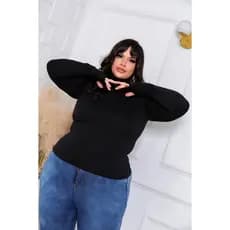 Camiseta Blusinha Plus Gola Alta Anarruga Premium Estilo Gringa Festa