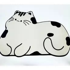 Mouse Pad Apoio de Mesa Gatinho Charmoso Fofo