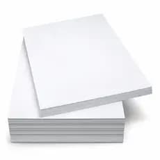 Folhas Papel Duplex A4 250g Branco Embalagens Impressão Offset