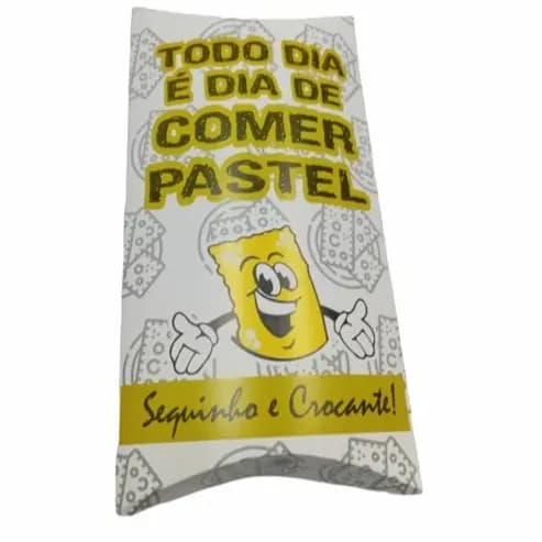 Embalagem para Pastel Duplex M Delivery Profissional Viagem