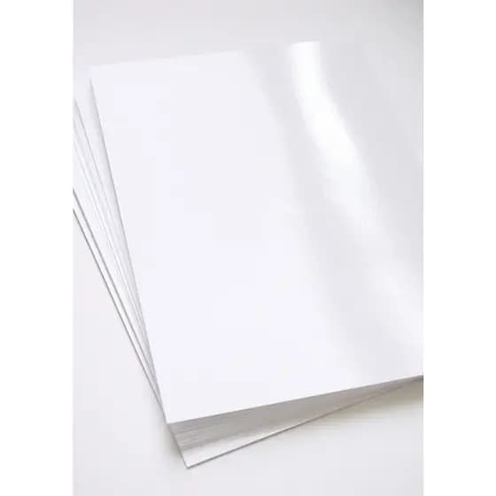 Papel Couchê Branco Brilho A4 Profissional Para Impressão