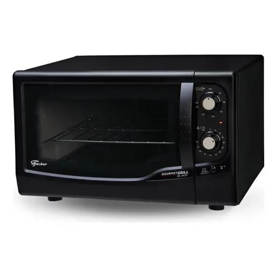 Forno Elétrico De Bancada Fischer Gourmet Grill 44 Litros Preto 220v e 127v