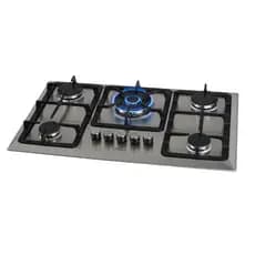 Fogão Cooktop Fischer 5 Queimadores Tc Infinity Gás Mesa Aço Bivolt