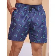 Bermudas Masculinas Mauricinho Shorts Seca Rápido Surf Estampada Praia Tactel Adulto Shorts
