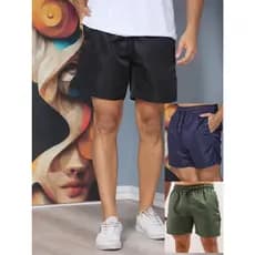 Kt3 Bermudas Masculinas  Shorts Seca Rápido  Surf Estampada Praia Tactel  Adulto  Short