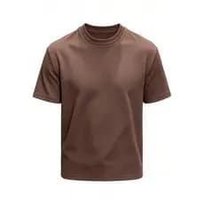 Camisa de Malha Waffle de Cor Sólida Minimalista Casual, Uso Diário para Homens