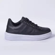 Tênis Feminino Casual Cadarço Confortável Estilo Sapatenis Leve Sola alta Macia Antiderrapante