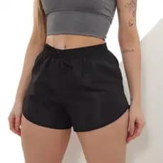 shorts shorts feminino tactel academia praia piscina bermuda feminina  varias cores