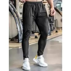 calça jogger masculina tactel academia treino esportiva preta cinza ou marinho