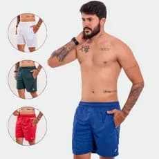 Bermuda Dry-fit Masculino Esportivo Fitness Academia Crossfit Calistenia