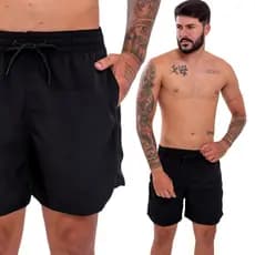 Short Praia Masculino Elastano Bermuda Academia Corrida Verão Treino Mauricinho