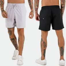 Short Masculino Tactel Elastano Esporte Treino Lazer Praia Piscina