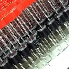 100 Pçs Diodo Retificador 6a10 6a 1000v
