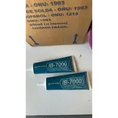 Cola Adesiva Multiuso IB-7000 Tela Reparo Celular 110ml Implastec