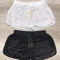 Shorts Feminino Saída de Praia Summer Shorts De Renda Moda Blogueiras Boa elasticidade