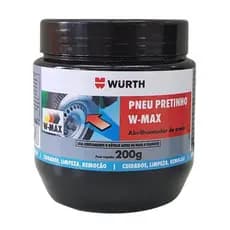 Pretinho Pneus W-Max 200g Brilho e Proteção Whurt