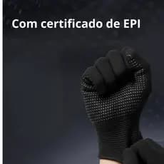 Luva jardim Epi certificado c/ proteção extra em silicone