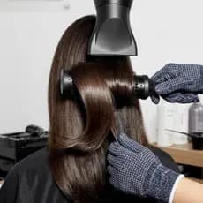 Luva salão Prancha, chapa, babyliss, progressiva  lavável Padrão Euro