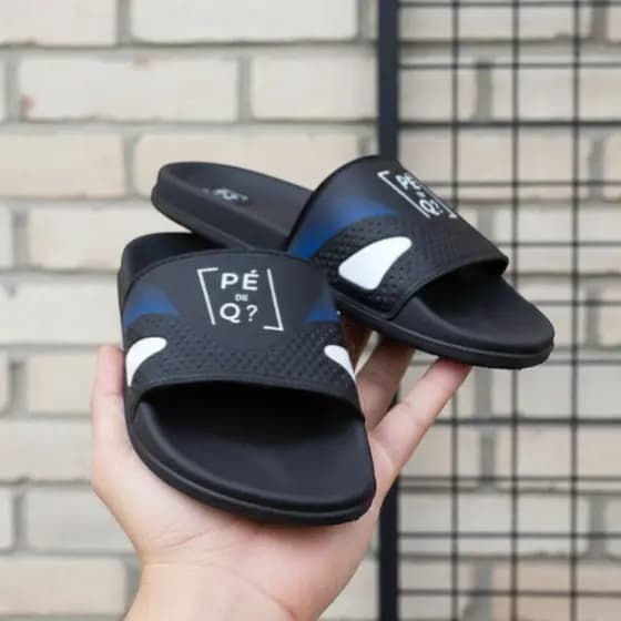 Chinelo Slide Masculino Pé de Q? Estilo e Economia Oferta