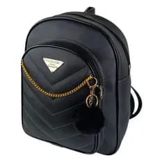 Mochila Feminina Reforçado Bolsa Da Moda C/ Chaveiro  -  Escolar & Faculdade
