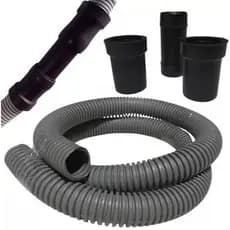 Kit Extensor Mangueira Máquina de Lavar 1 m + Emendas Universal Alta Resistência