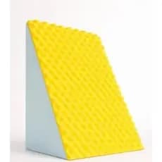 Almofada triangular encosto postural - apoio para costas e pernas