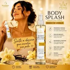 Bio Instinto Body Splash Banho de Vanilla 130ml - Perfume Suave e Confortável