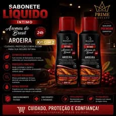 Kit 2 Sabonetes Íntimos Aroeira - Bio Instinto