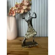 Enfeite Luxo Casal Bailarina 25 cm