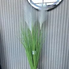Capim 3 Galhos 95 cm Creme ou Bege