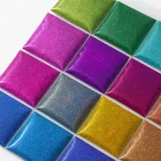 Glitter Poliéster Ultra Fino 200 Ou 500g Pó Colorido Artesanato Carnaval Unhas Mistura Tinta
