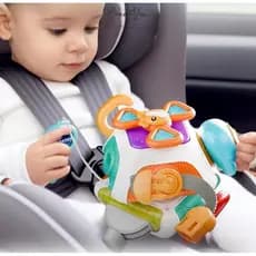 Cubo Sensorial Fashional Montessori mainan mofitessori Toy para Bebês 18-36 Meses