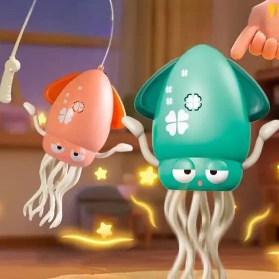 Brinquedo de polvo bichinhos para banho que andar na água