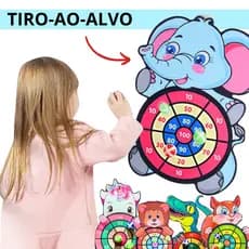 Tiro Ao Alvo Para Crianças Divertido Feltro  Jogo Esportivo Brinquedos Para Criancas Infantil