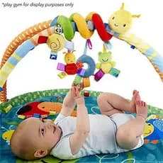 Móbile Espiral Centopeia Sensorial   Carrinho Bebe Conforto E Berço Sensorial - Brinquedo com Inmetro