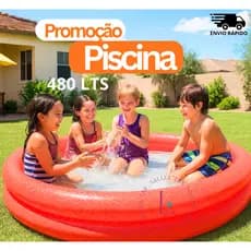 Piscina Inflável 480 L Para Criança Para Brincar Grande  E Espaçosa Bestway