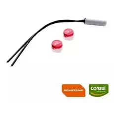 Kit C/10 Peças Sensor Degelo Temperatura Geladeira Original Brastemp Consul Original