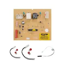 Kit Placa Eletro Geladeira Brast Consul BRM35 BRM36 BRM41 BRU49 CRM33 CRM38 CRM45 – Com 2 Sensores 2,7K e Fusível
