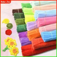 10 Pcs Fio Fuzz DIY Flor Chenille Hastes Para Torção Barra Buquê Raízes Material Criptografado Limp