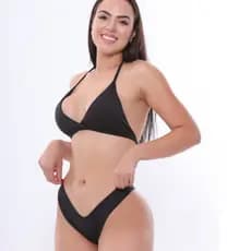 Biquíni Asa Delta Com Bojo Conjunto Calcinha e Sutiã Varias Cores