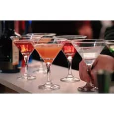 Taça Martini Hauskraft de Vidro 266ml 16,5 x 11cm