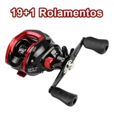 Carretilha De Pesca 19+1 Rolamentos 8kg 7.2:1 Carretel Pesca
