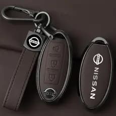 Capa de Chave de Carro em Liga de Zinco Nissan Qashqai Juke J10 J11 X-Trail T32 T31 Chuga Tiida Altima Pathfinder Note Q